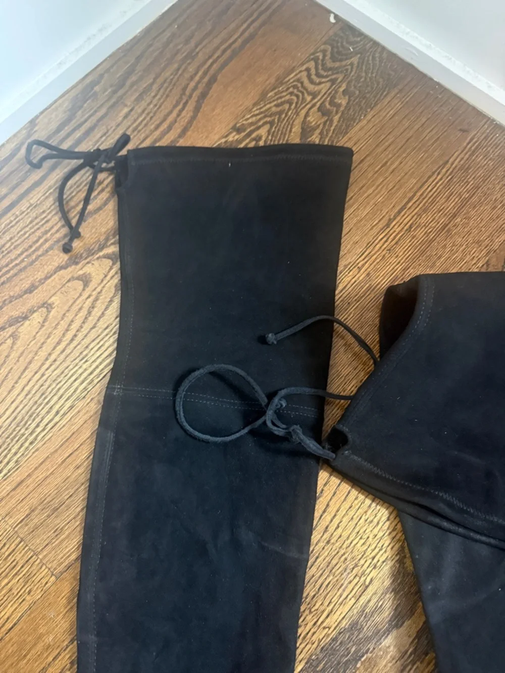 Stuart Weitzman Black Over-the-Knee TIELAND OVER-THE-KNEE BOOT Sz 11